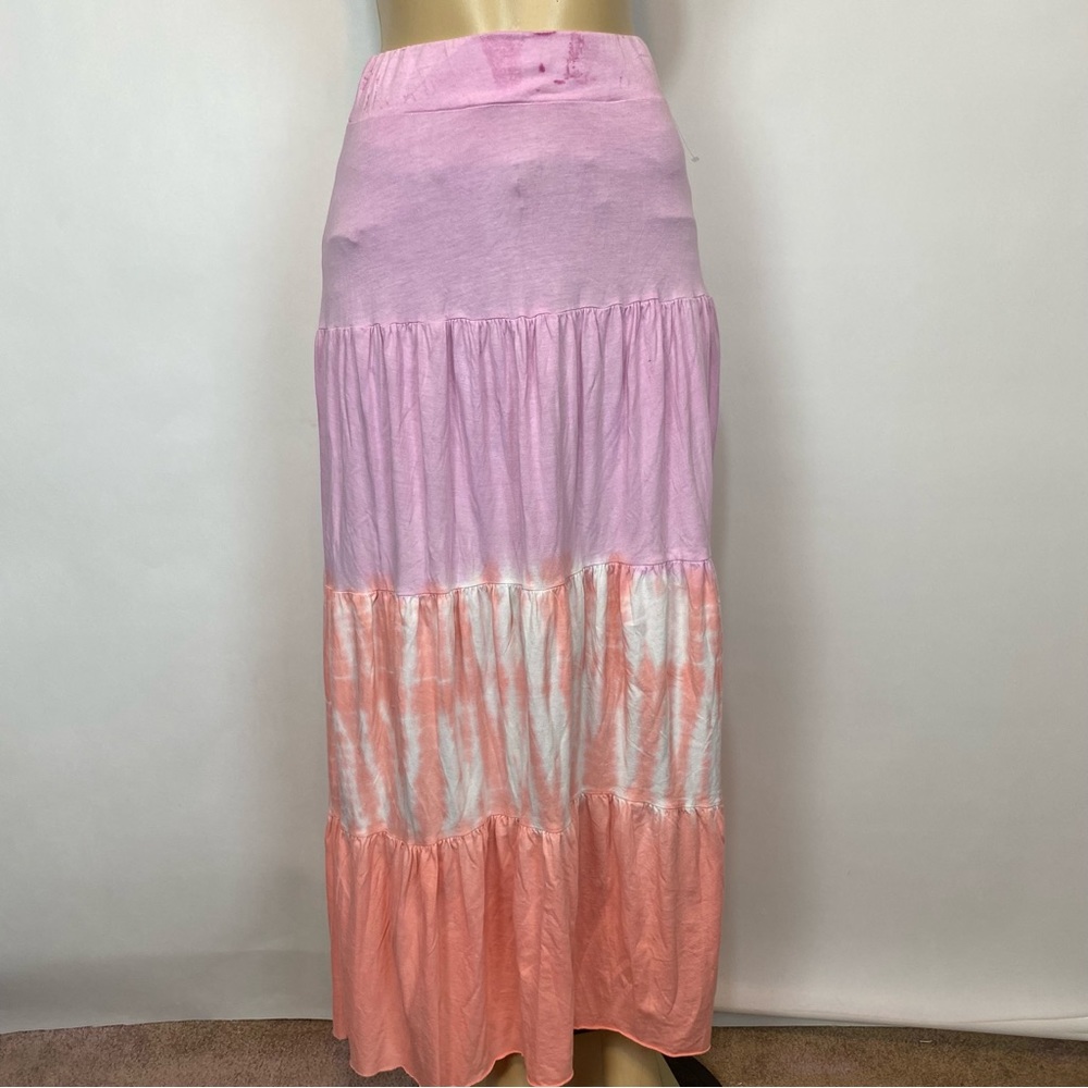 Michael stars tie dye maxi skirt size XS